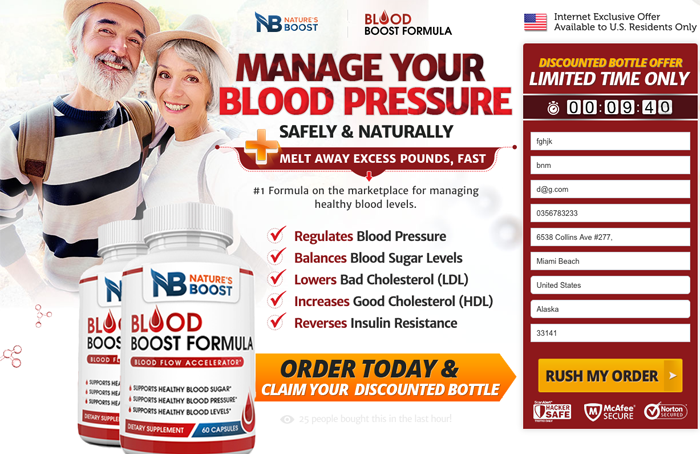 Nature's Boost Blood Formula Review